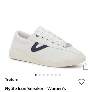 Tretorn Women's Nylite Icon Sneaker - White/Blue